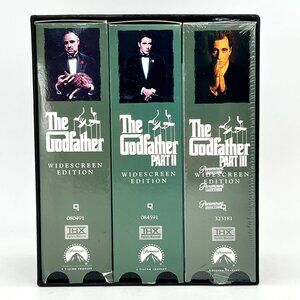 The Godfather Trilogy Widescreen VHS Collection Paramount Dolby Surround 1997